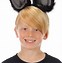 Image result for Black Cat Ears Animal Mask Headband