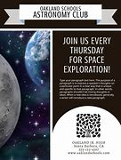 Image result for Astronomy Club Brochure