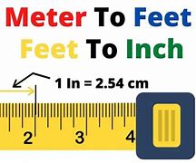 Image result for Measure 1 Meter and Feet