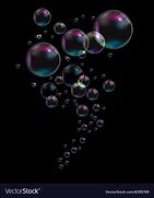 Image result for Bubbles Drawing Black Background