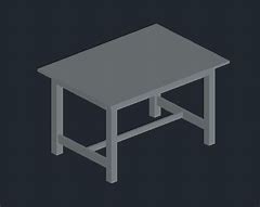 Image result for Table CAD Model