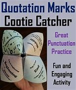 Image result for Quotation Marks Game