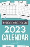 Image result for 5X7 Calendar Templates Free