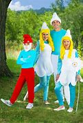 Image result for Group Halloween Costumes Smurfs