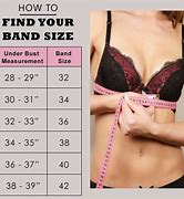 Image result for Bra Size Calculator Inches