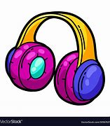 Image result for Cartoon DJ Headphones