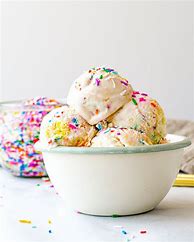 Image result for Birthday Cake Ice Cream