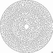 Image result for Imposible Maze Circular
