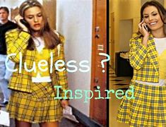 Image result for Clueless Cher Yellow Outfit Movie