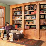 Image result for Built-in Bookshelf