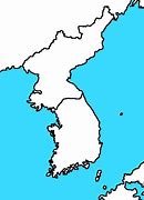 Image result for Blank Map of Japan and Korea
