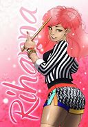 Image result for Rihanna Anime