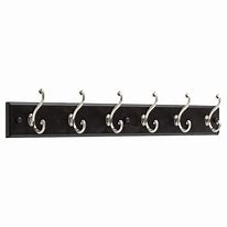 Image result for Coat and Hat Hooks Black Chrome and Nickel
