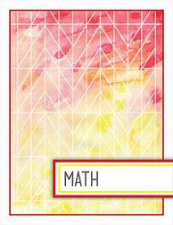 Image result for Cute Math Binder Covers