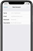 Image result for iPhone Add Email Account