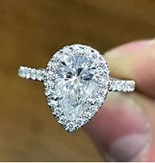 Image result for Pear Shape Diamond Ring Designs