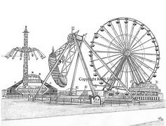 Image result for Disneyland Ferris Wheel Drawing