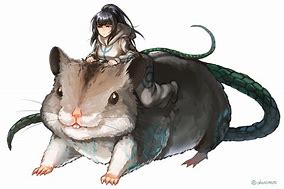 Image result for Anime Girl with Rat