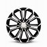 Image result for Toyota Corolla Black Wheels