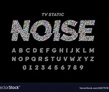 Image result for TV Static Font