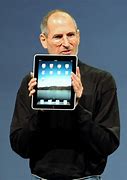 Image result for Steve Jobs Holding iPad