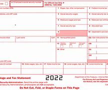 Image result for W-2 Form Example