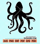 Image result for Octopus Silhouette SVG Free