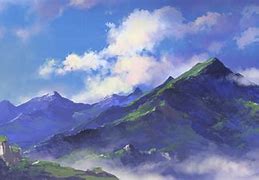 Image result for Anime Mountains