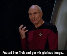 Image result for Patrick Stewart Star Trek Meme