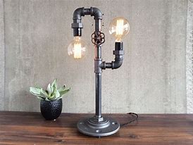Image result for Iron Pipe Light
