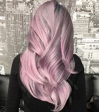 Image result for Silver Pink Hair Color