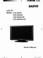 Image result for Sanyo LCD TV