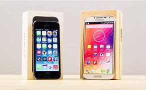 Image result for Apple 5S and Samsung Galaxy S4 Compare