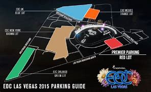 Image result for EDC Vegas Parking Map