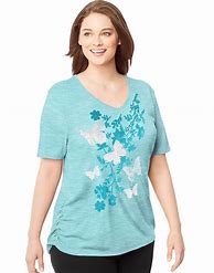 Image result for Women's Plus Size Print Tops