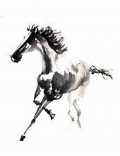 Image result for Chinese Ink Painting Horse
