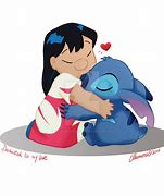 Image result for Lilo Hugging Stitch