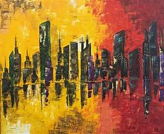 Image result for Night City Abstract