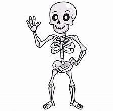 Image result for Halloween Skeleton Bones Cartoon