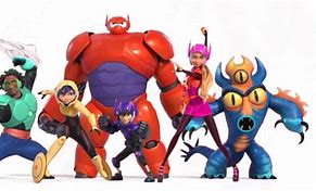 Image result for Big Hero 6 Series Characters