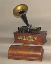 Image result for Edison Phonograph Record Player