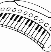 Image result for Piano Keyboard Coloring Page