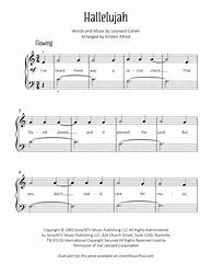 Image result for Hallelujah Shrek Piano Sheet Music