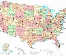 Image result for United States Map with All Cities