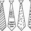 Image result for Father's Day Tie Template