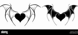 Image result for Heart with Bat Wings