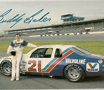 Image result for Buddy Baker Ford 21 NASCAR