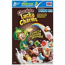 Image result for Chocolate Lucky Charms