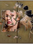 Image result for Broken Mirror Reflection