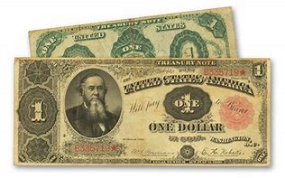 Image result for Treasury Note 19th Century